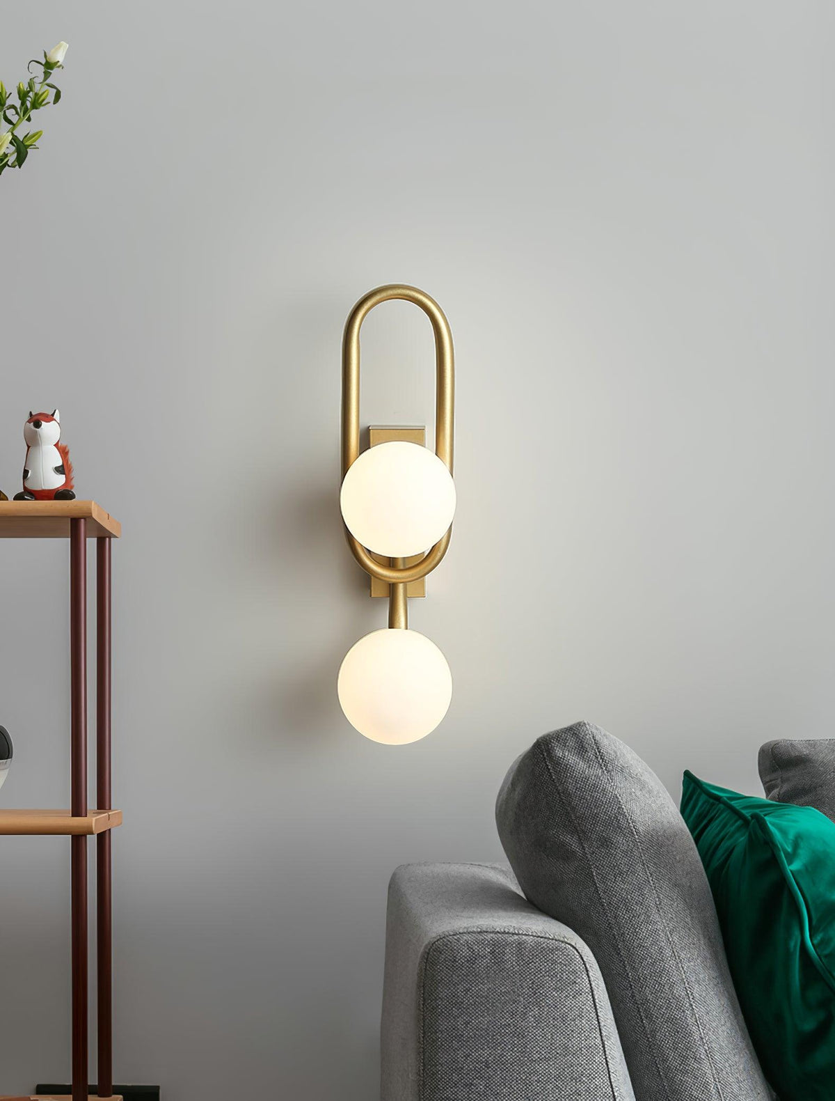 Alphaia Modern Minimalist Glass Wall Lamp