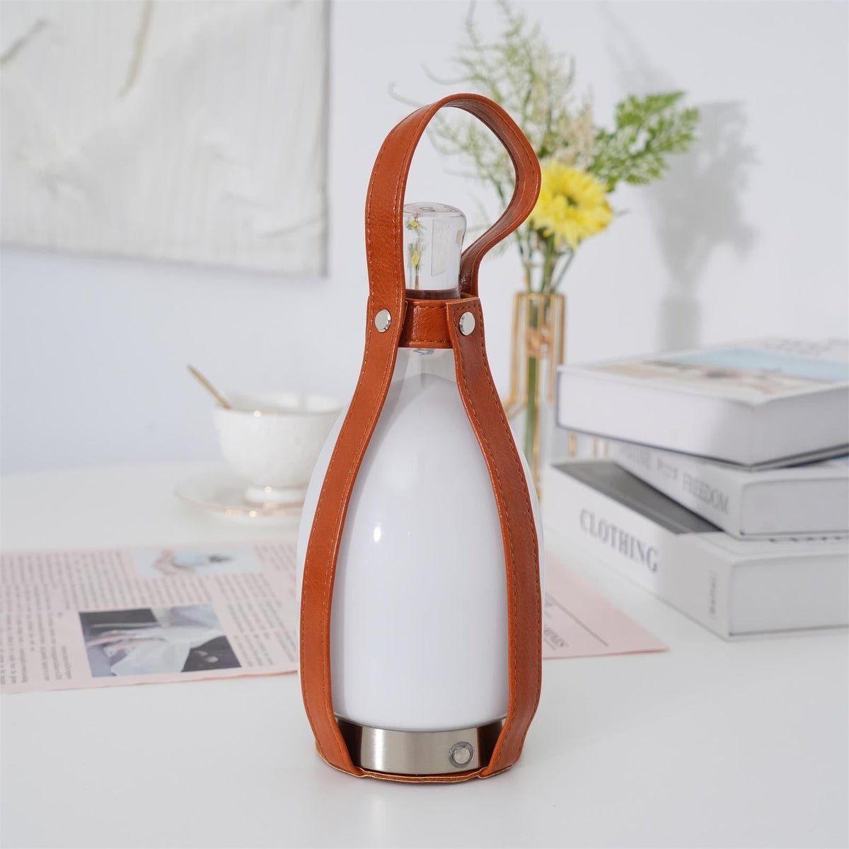Ales Leather Vintage Table Lamp