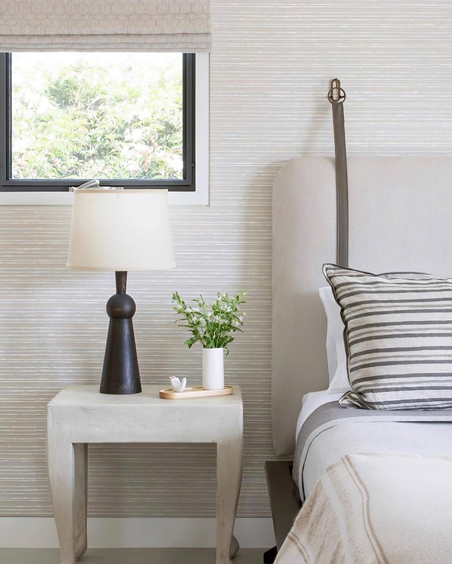 Lioria Wood Fabric Table Lamp