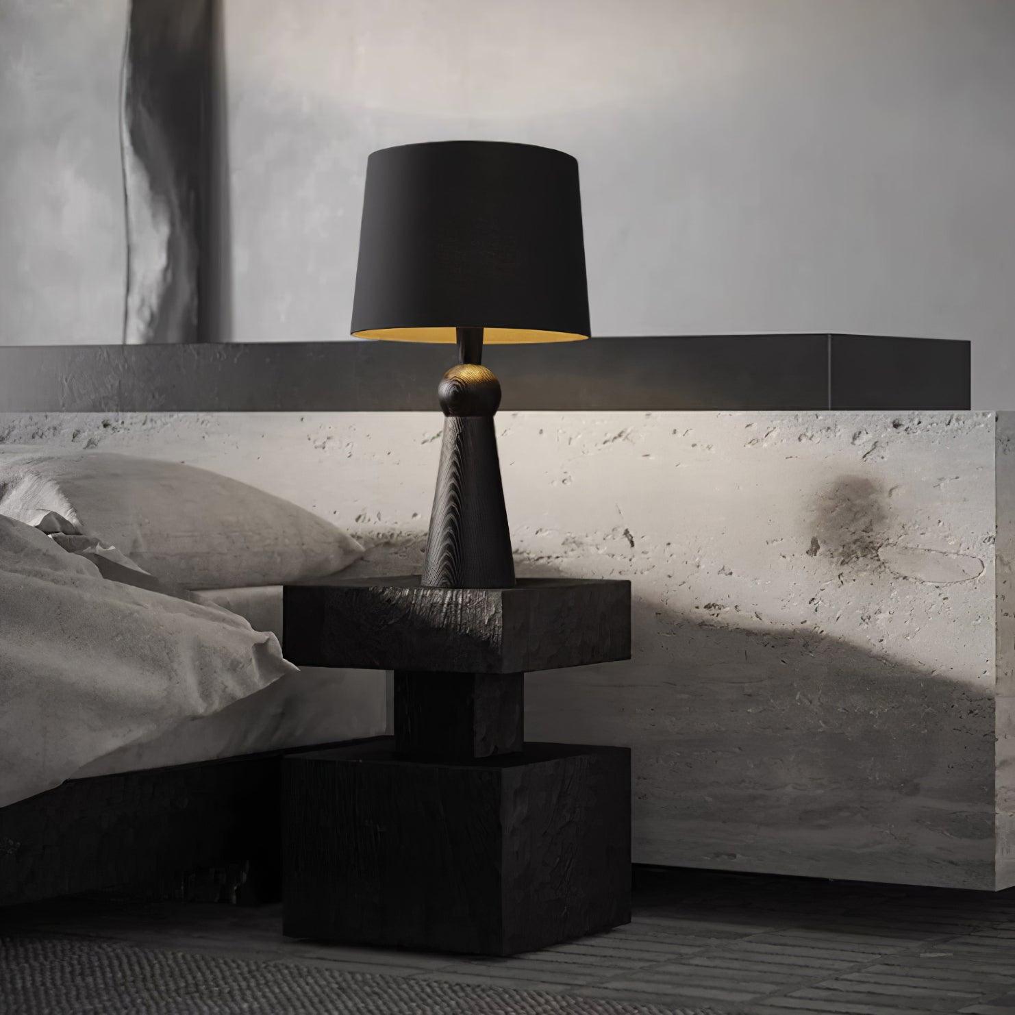 Lioria Wood Fabric Table Lamp