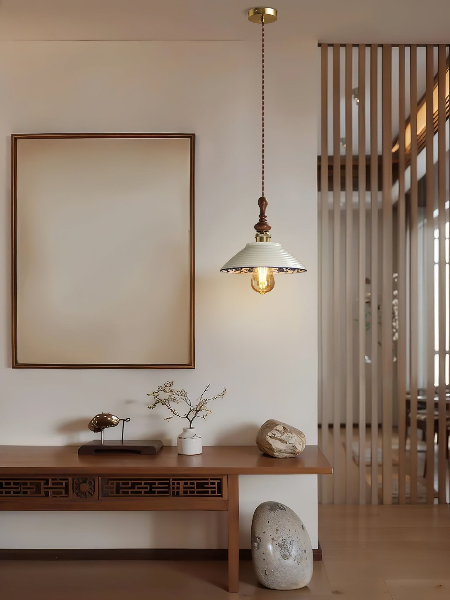 Ciraeor Delft Ceramic Pendant Light