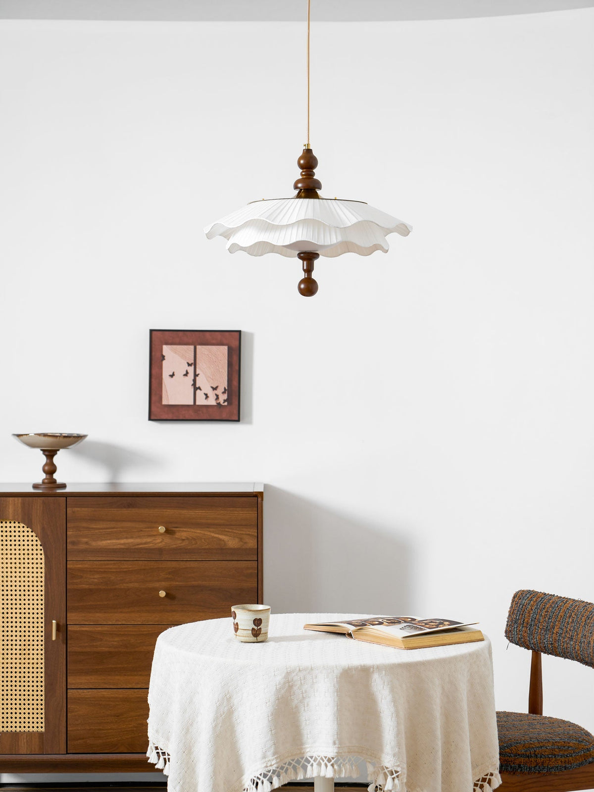 Everford Belle Epoque Pleated Pendant Light