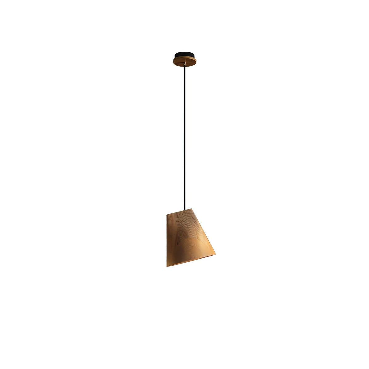 Ivarara Asymmetrical Wood Pendant Light