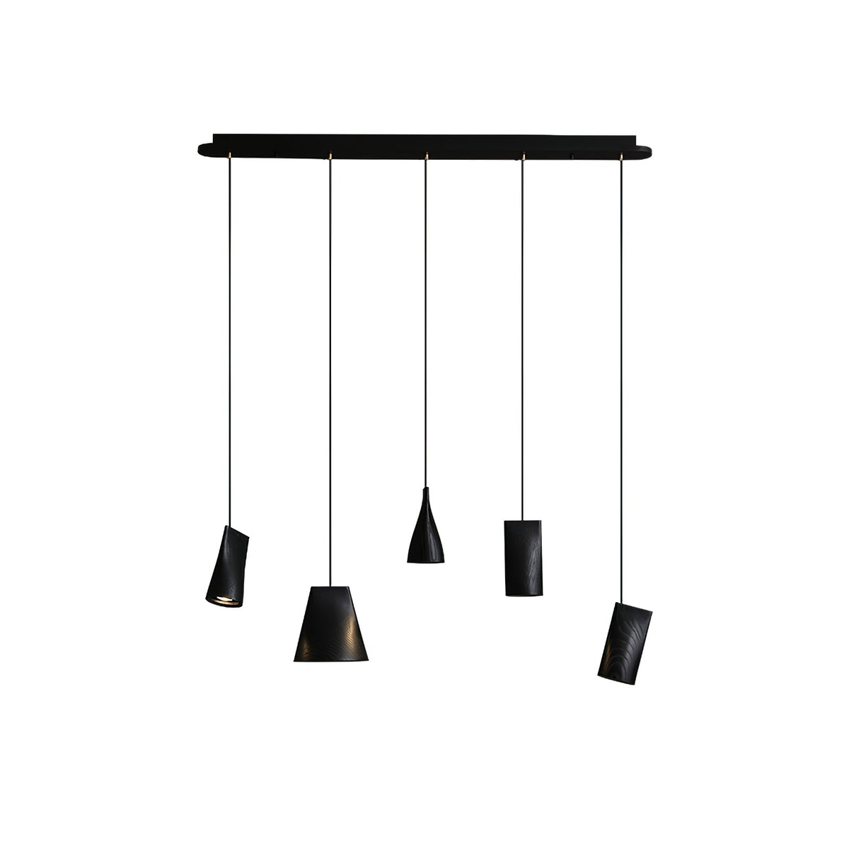 Ivarara Asymmetrical Wood Pendant Light