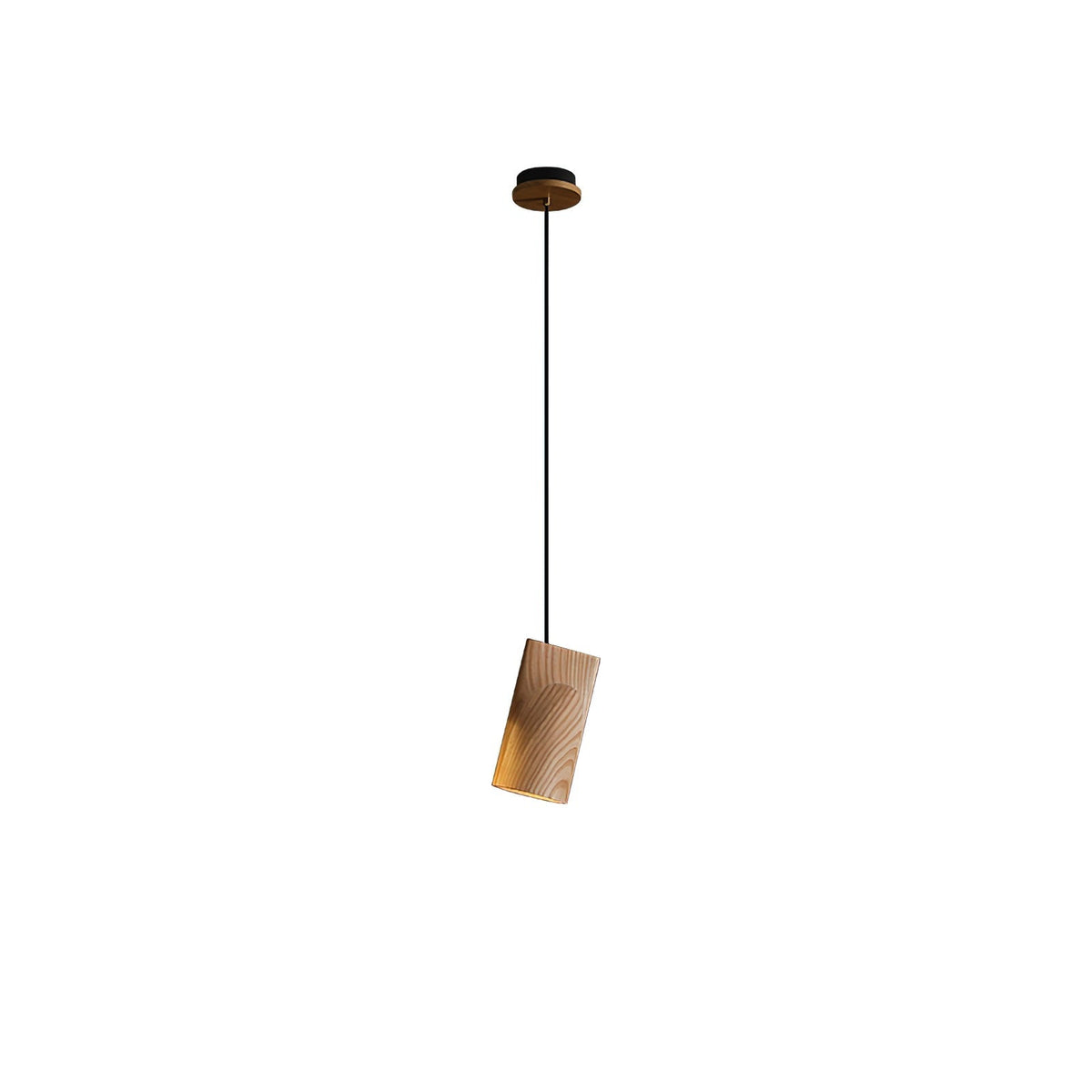 Ivarara Asymmetrical Wood Pendant Light