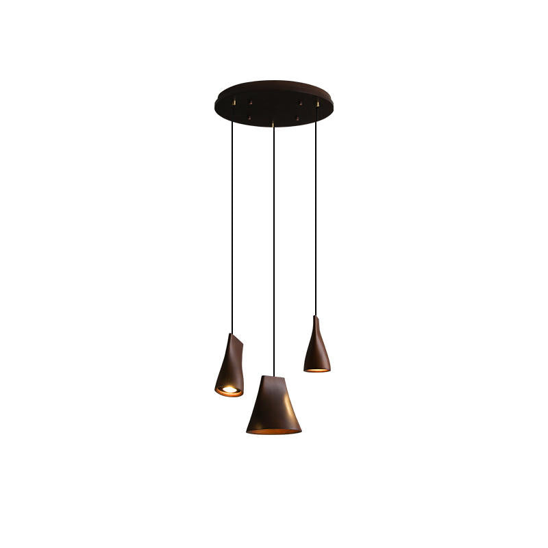 Ivarara Asymmetrical Wood Pendant Light