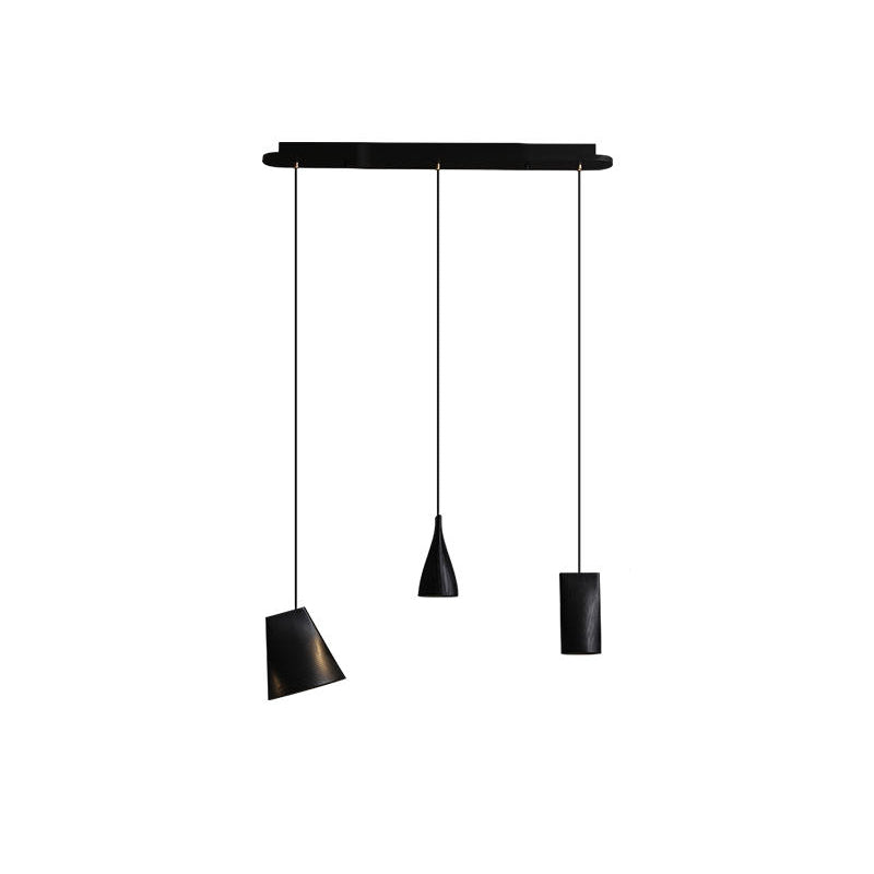 Ivarara Asymmetrical Wood Pendant Light