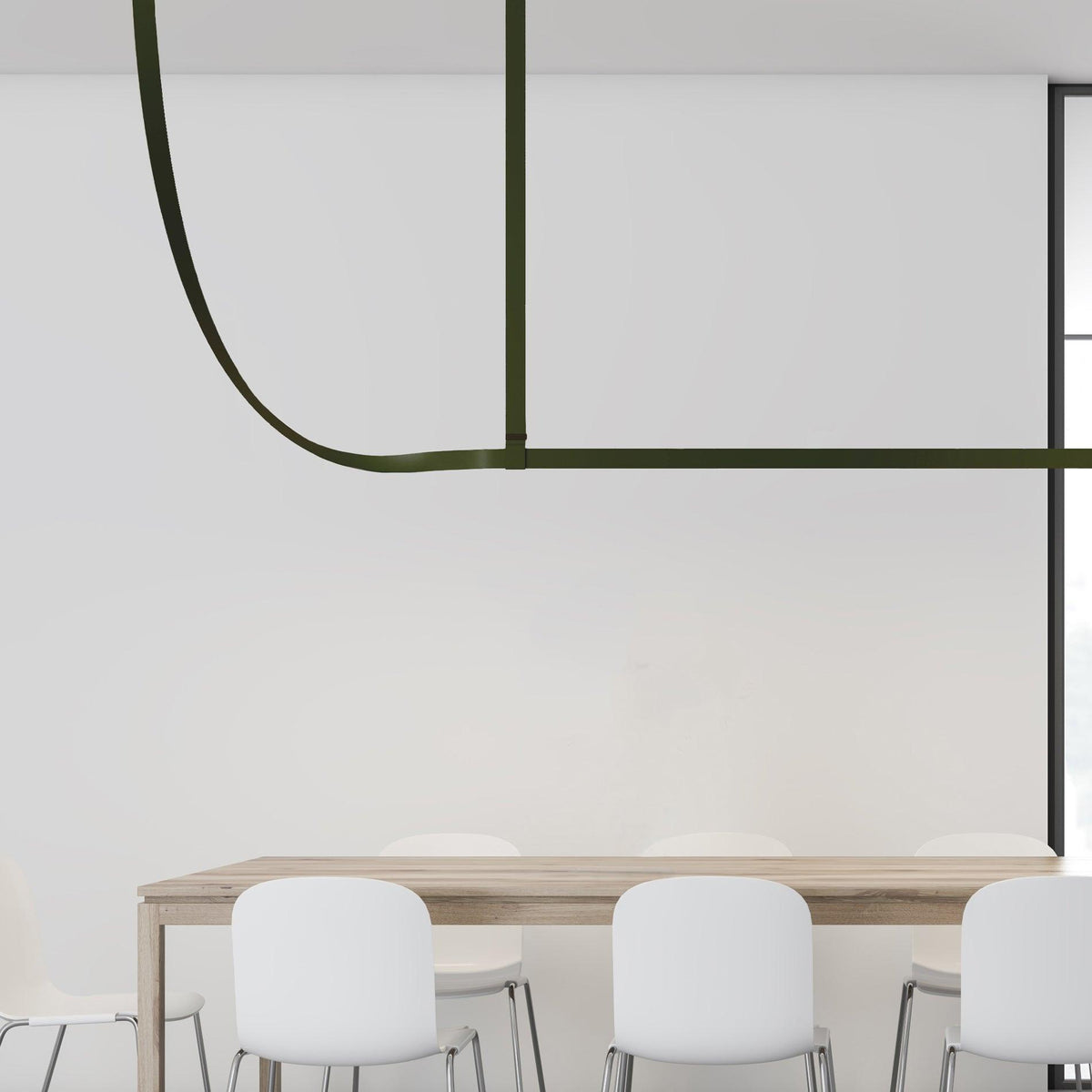 Zaleth Modern Leather Pendant Lamp