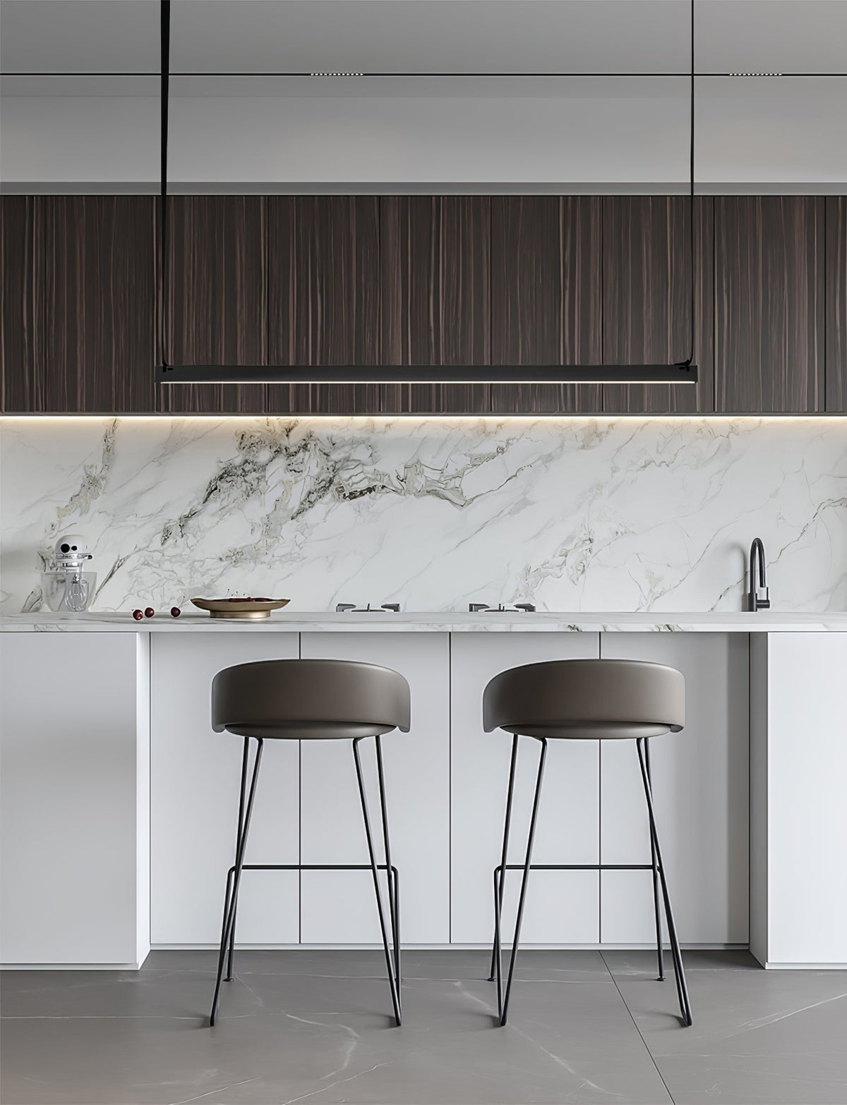 Gideon Minimalist  Linear Pendant Light