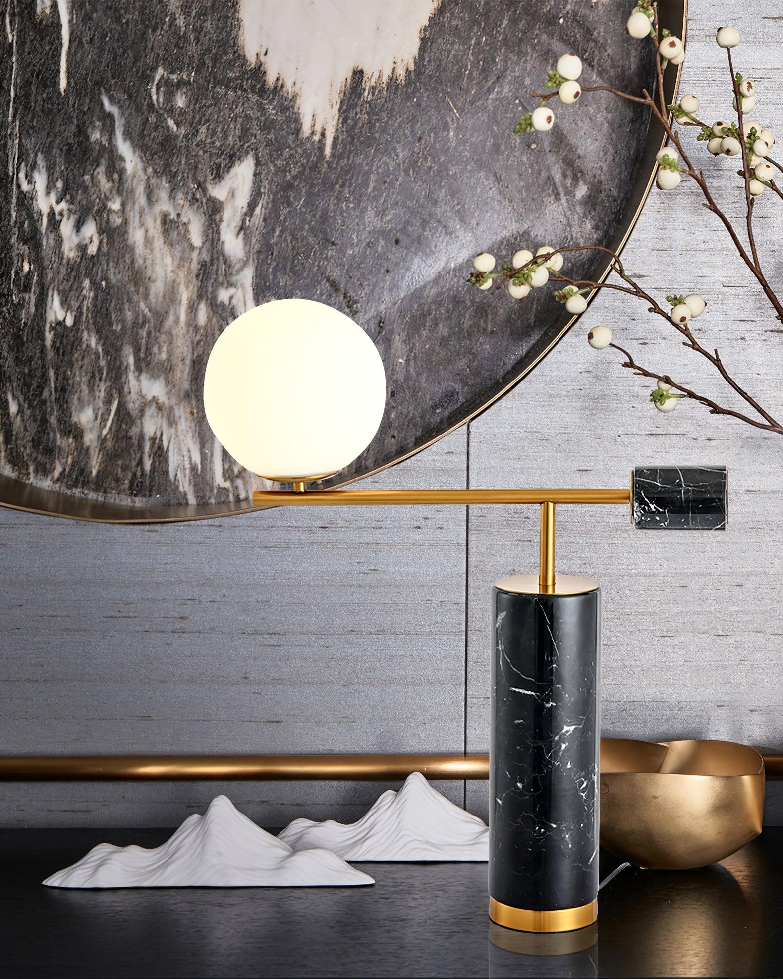 Eurrinion Balancing Marble Desk Lamp