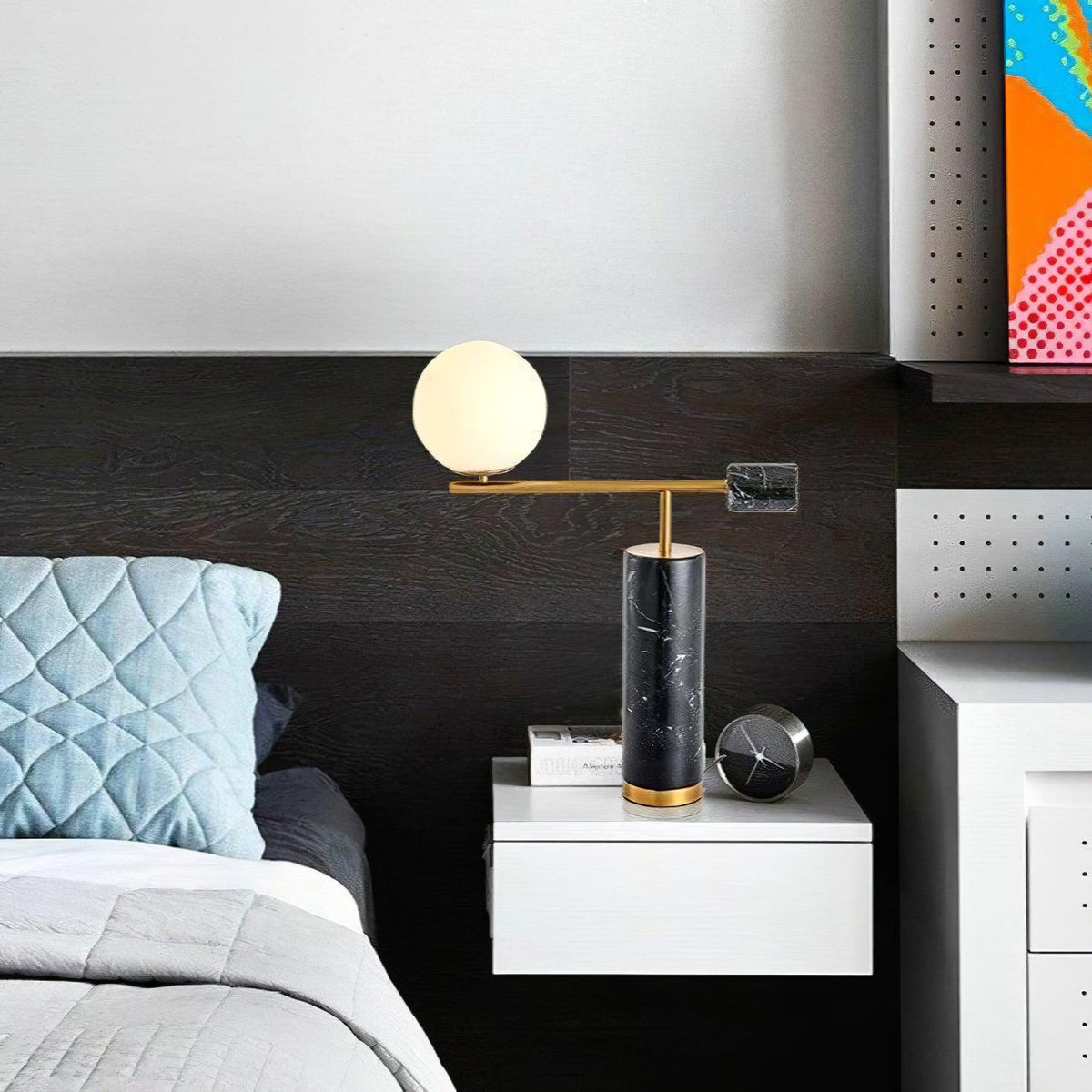 Eurrinion Balancing Marble Desk Lamp