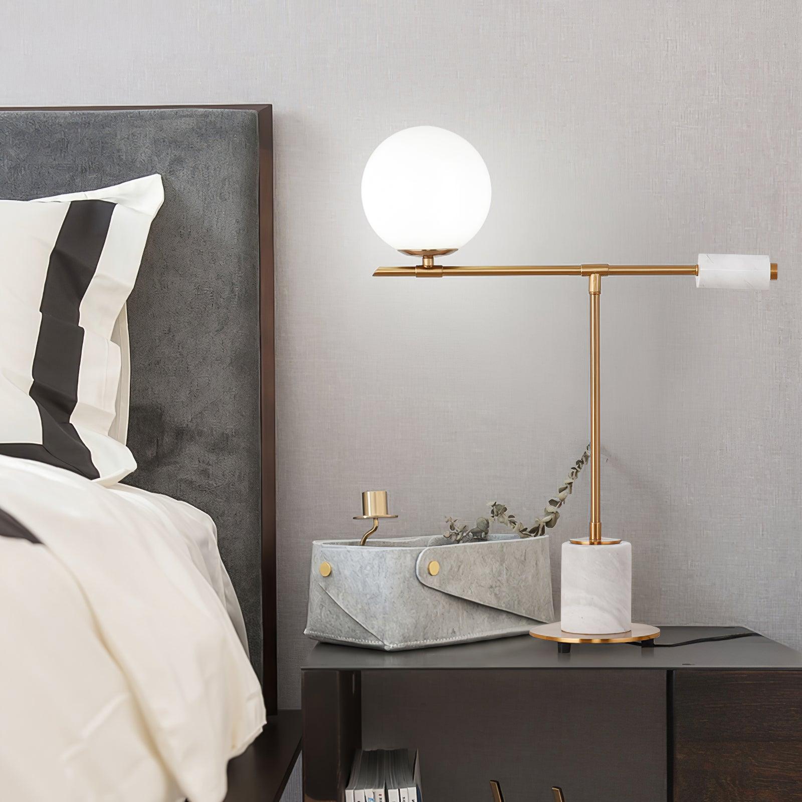 Eurrinion Balancing Marble Desk Lamp