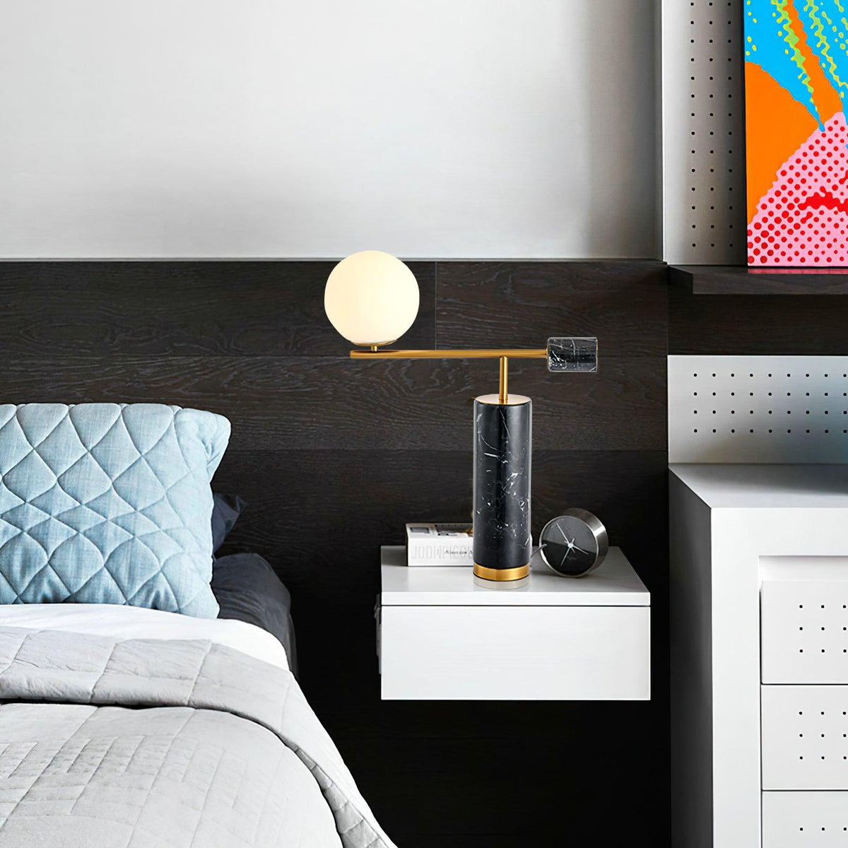 Eurrinion Balancing Marble Desk Lamp