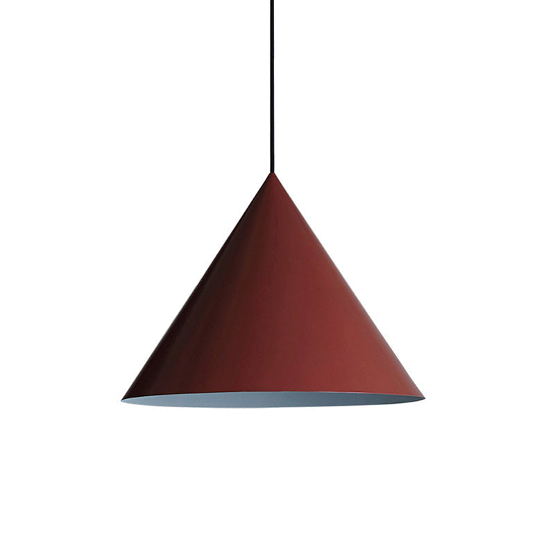 Caeluvyu Modern Minimalist Dark Metal Pendant Lamp
