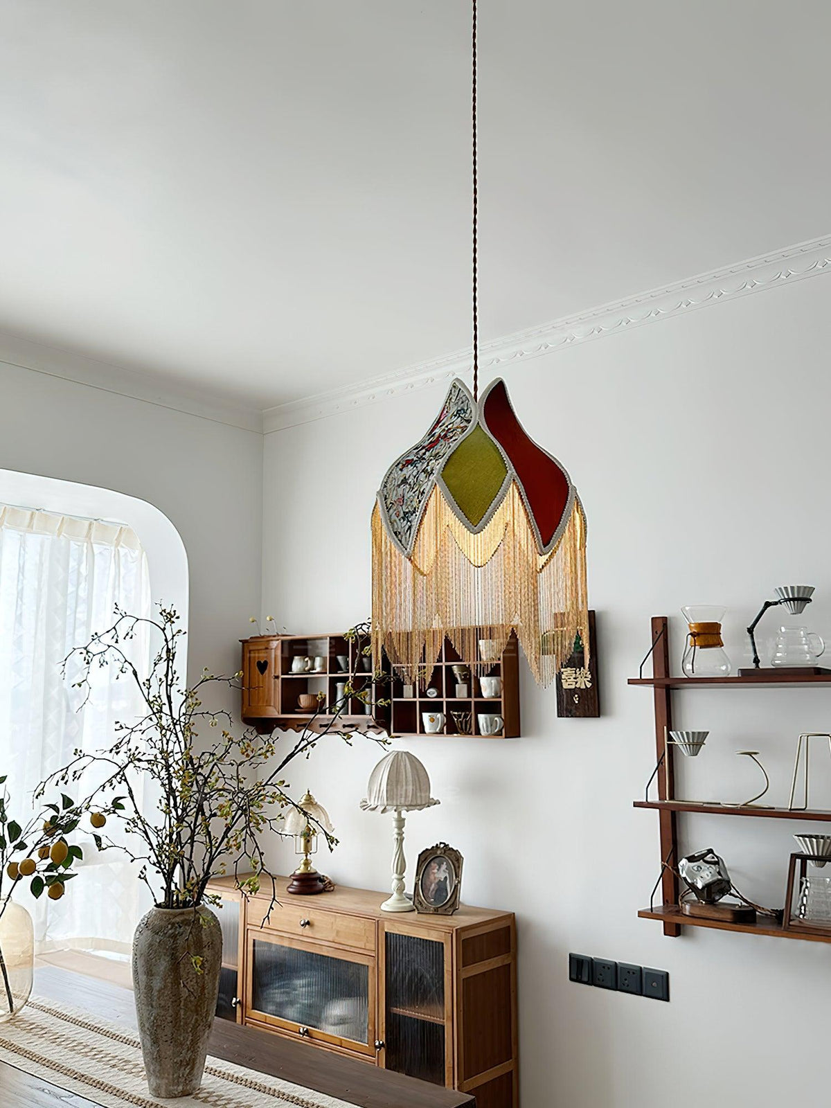 Yolvin Unique Fringed Pendant Lamp