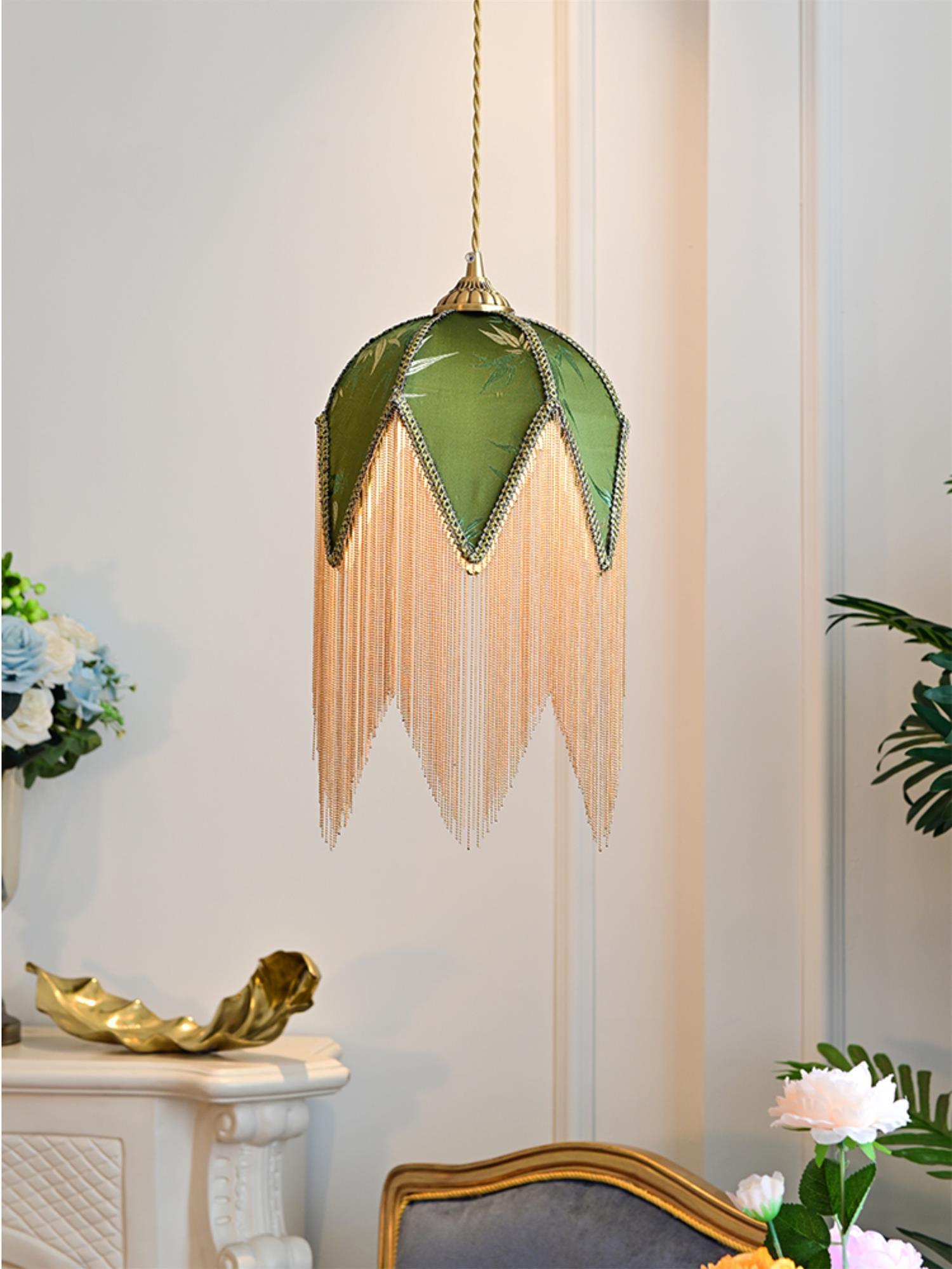 Yolvin Unique Fringed Pendant Lamp