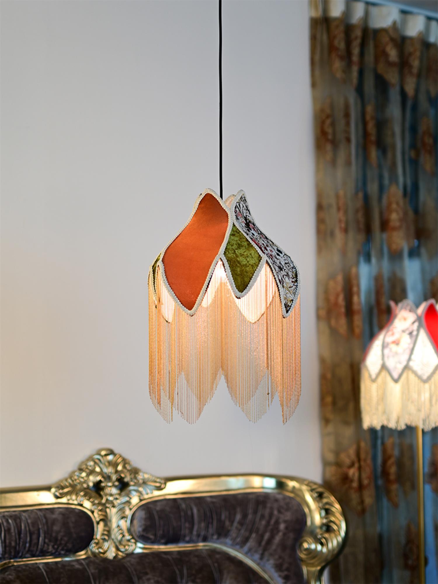 Yolvin Unique Fringed Pendant Lamp