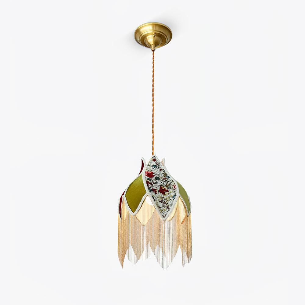 Yolvin Unique Fringed Pendant Lamp