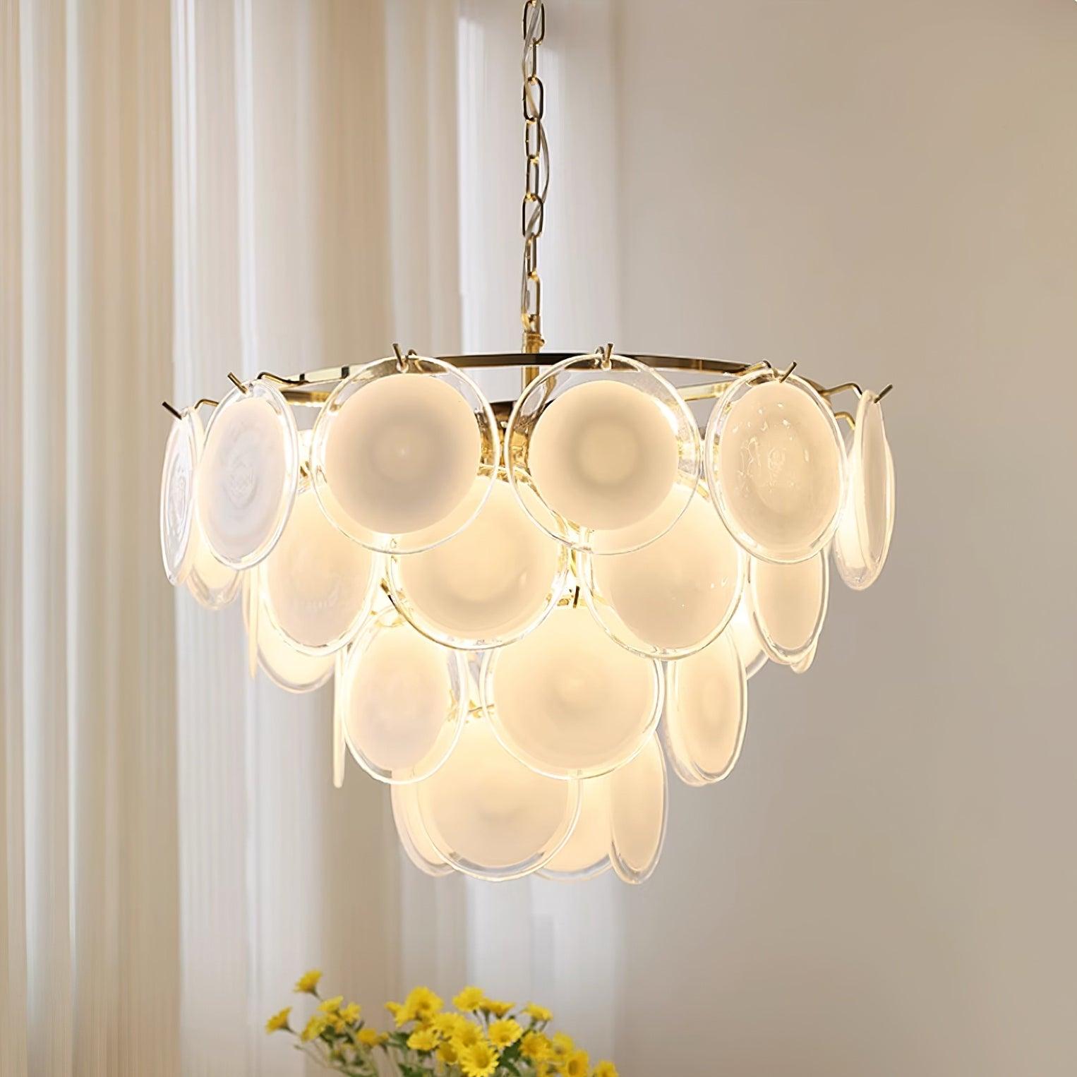 Noelia Glass Chandelier Light
