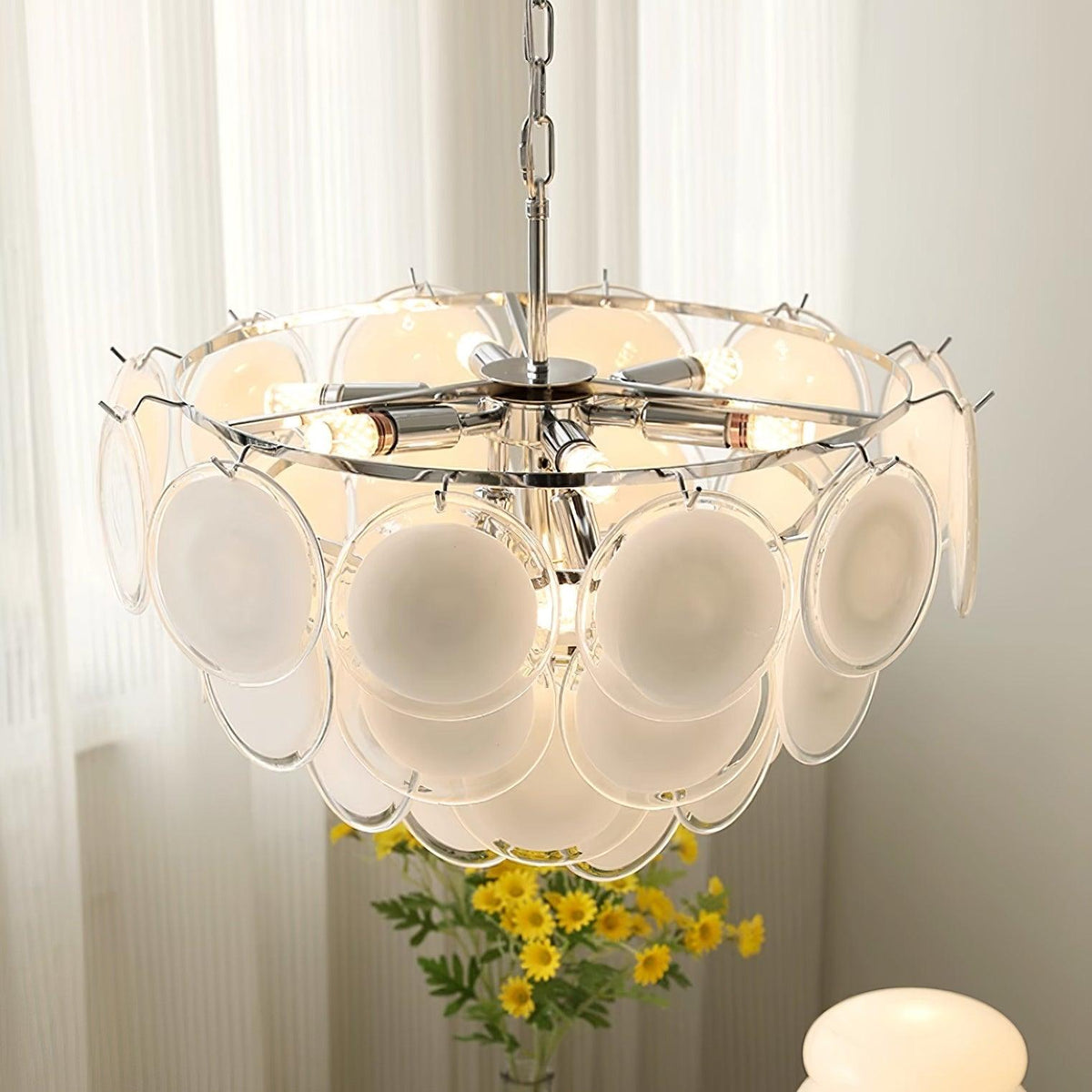 Noelia Glass Chandelier Light