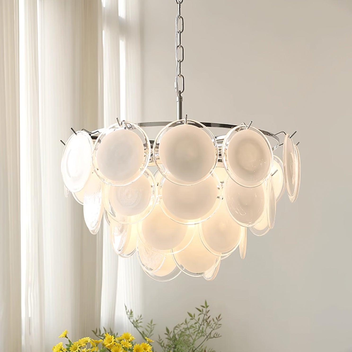 Noelia Glass Chandelier Light