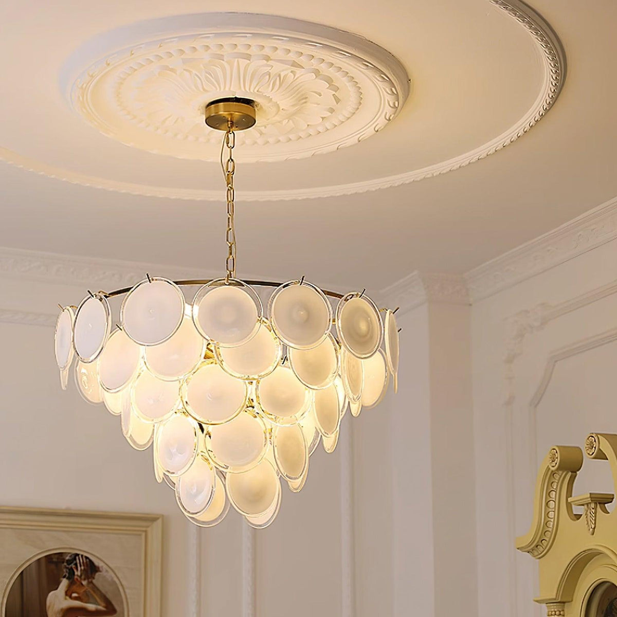 Noelia Glass Chandelier Light