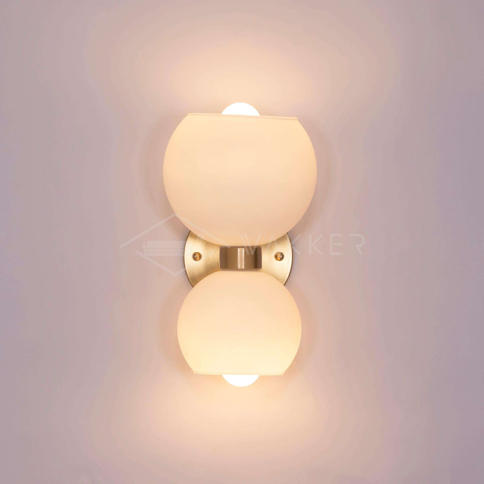 Umarion Round Pearl Glass Sconce Wall lamp
