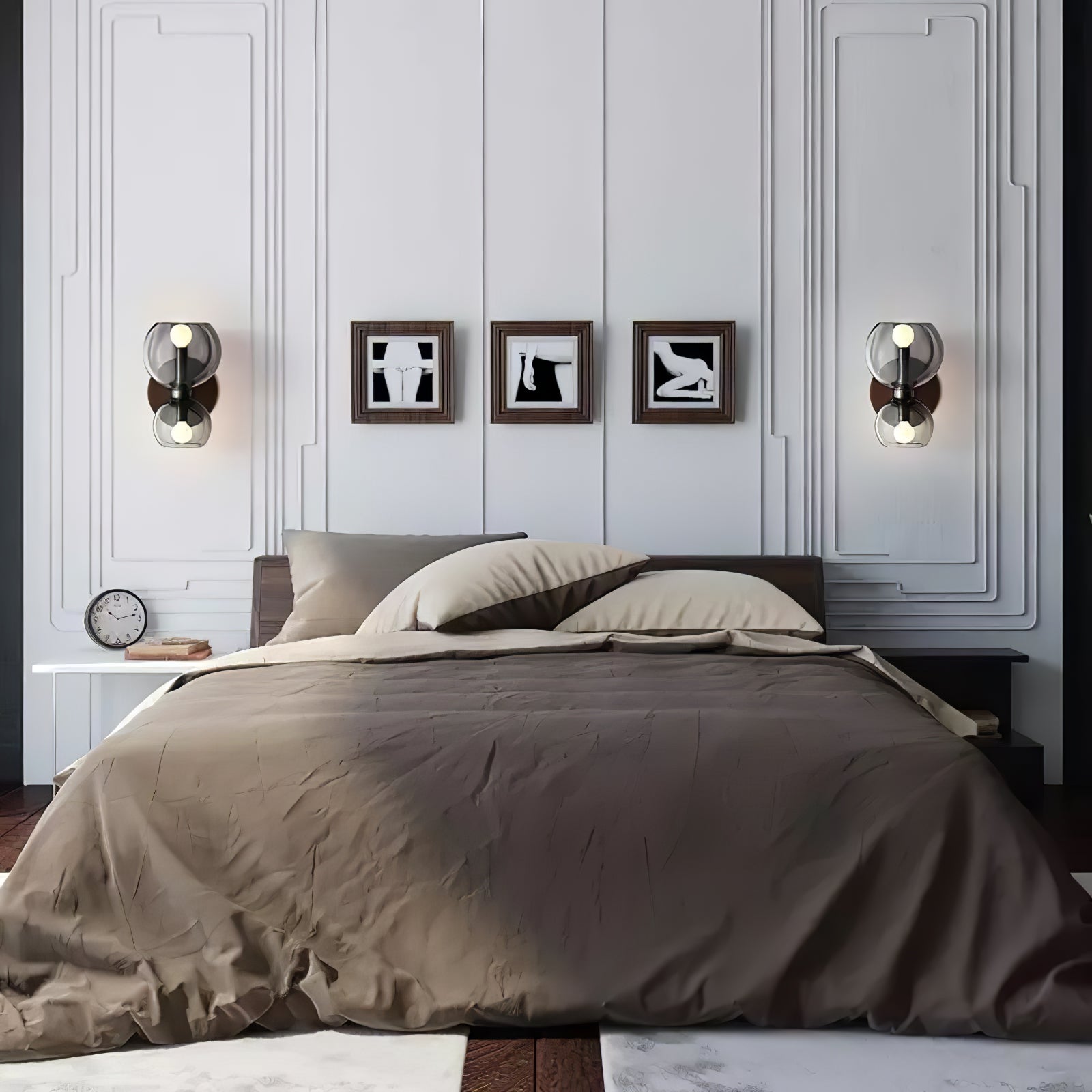 Umarion Round Pearl Glass Sconce Wall lamp