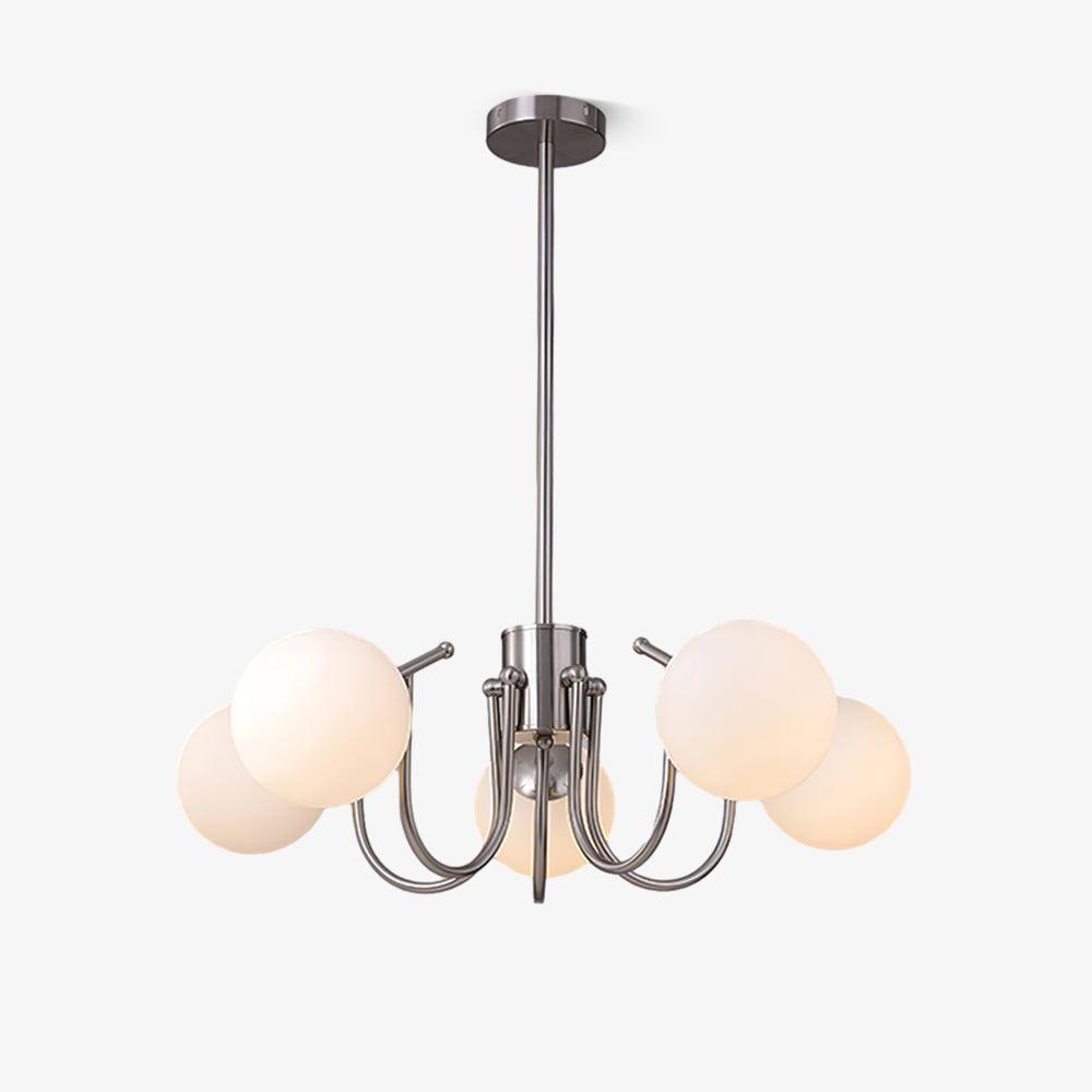 Tave Chandelier Globe Chrome Modern