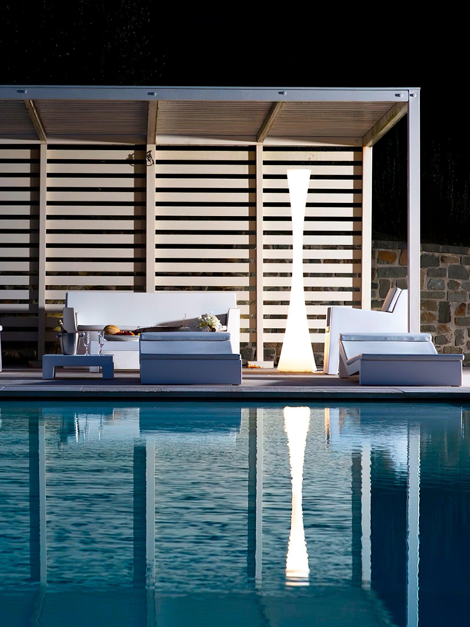 Orelanora Floor Lamp White Modern