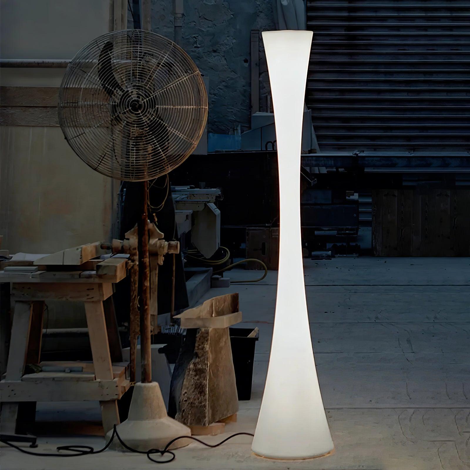 Orelanora Floor Lamp White Modern