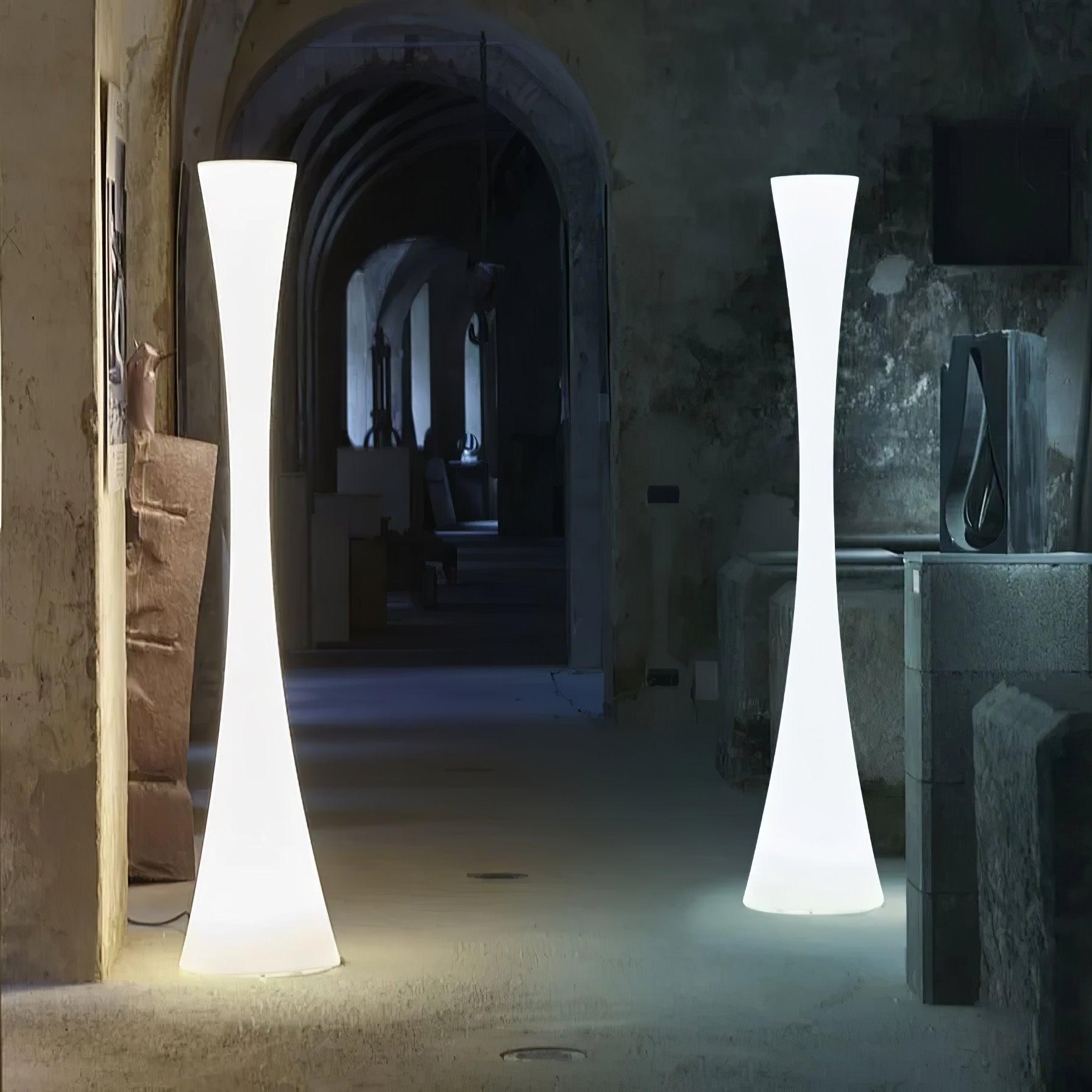 Orelanora Floor Lamp White Modern