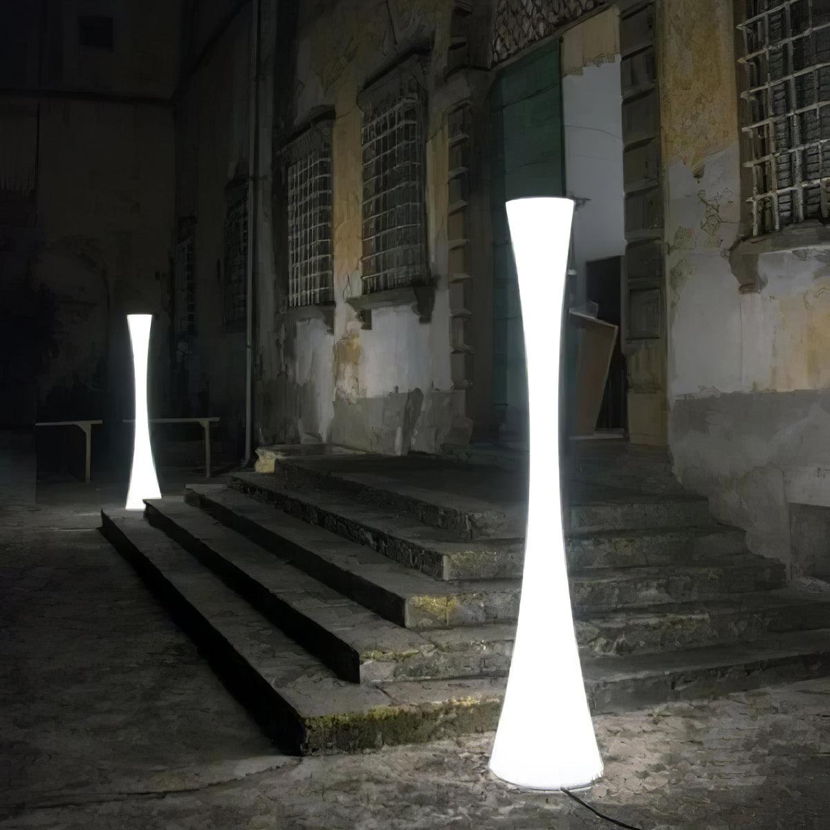 Orelanora Floor Lamp White Modern