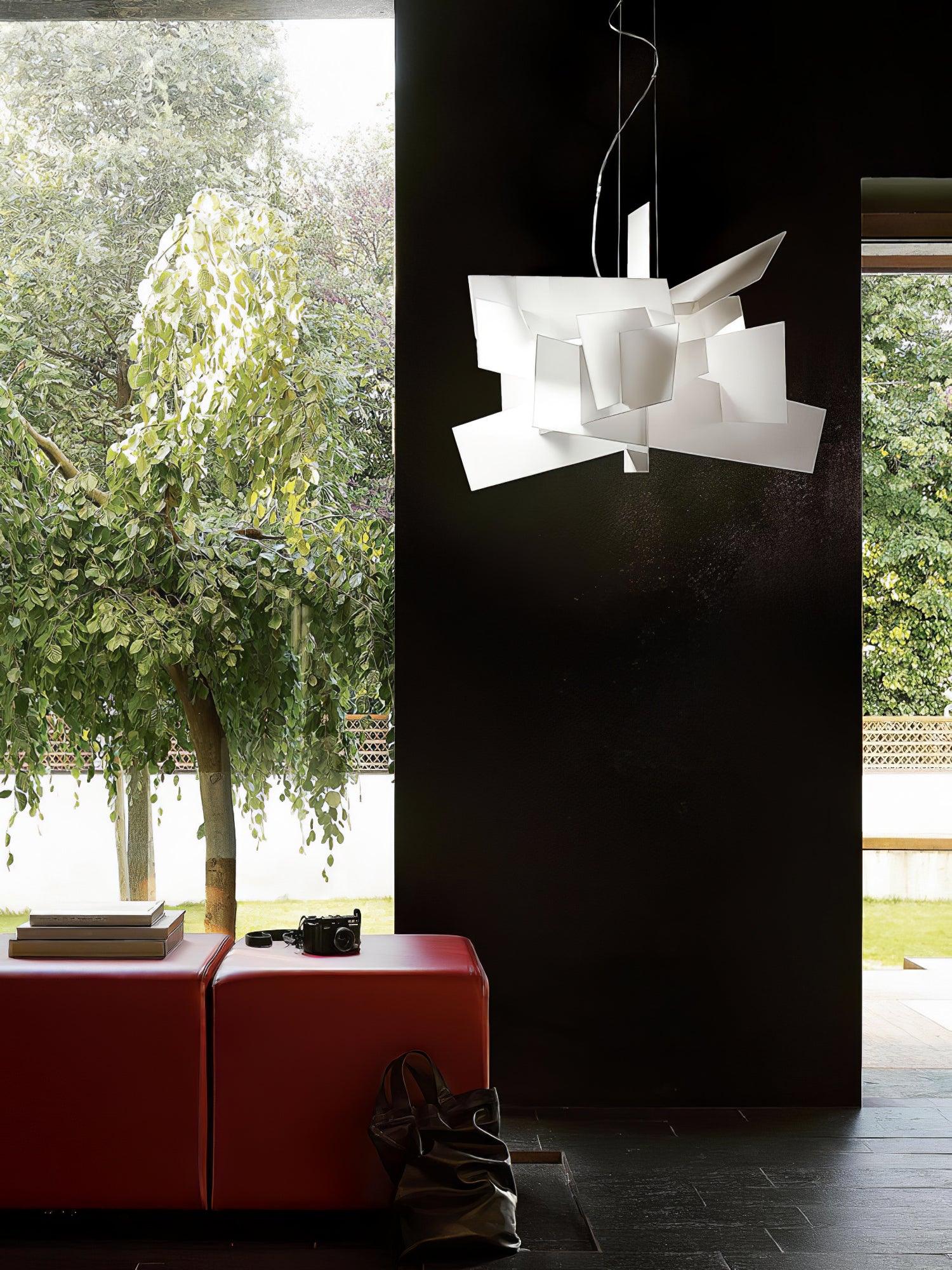 Ultalus Origami Starburst Pendant Light