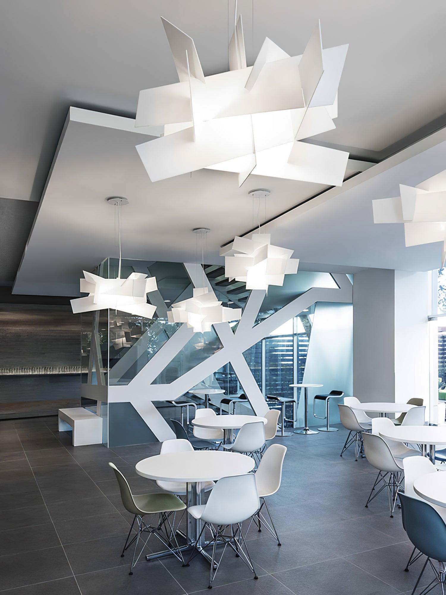 Ultalus Origami Starburst Pendant Light