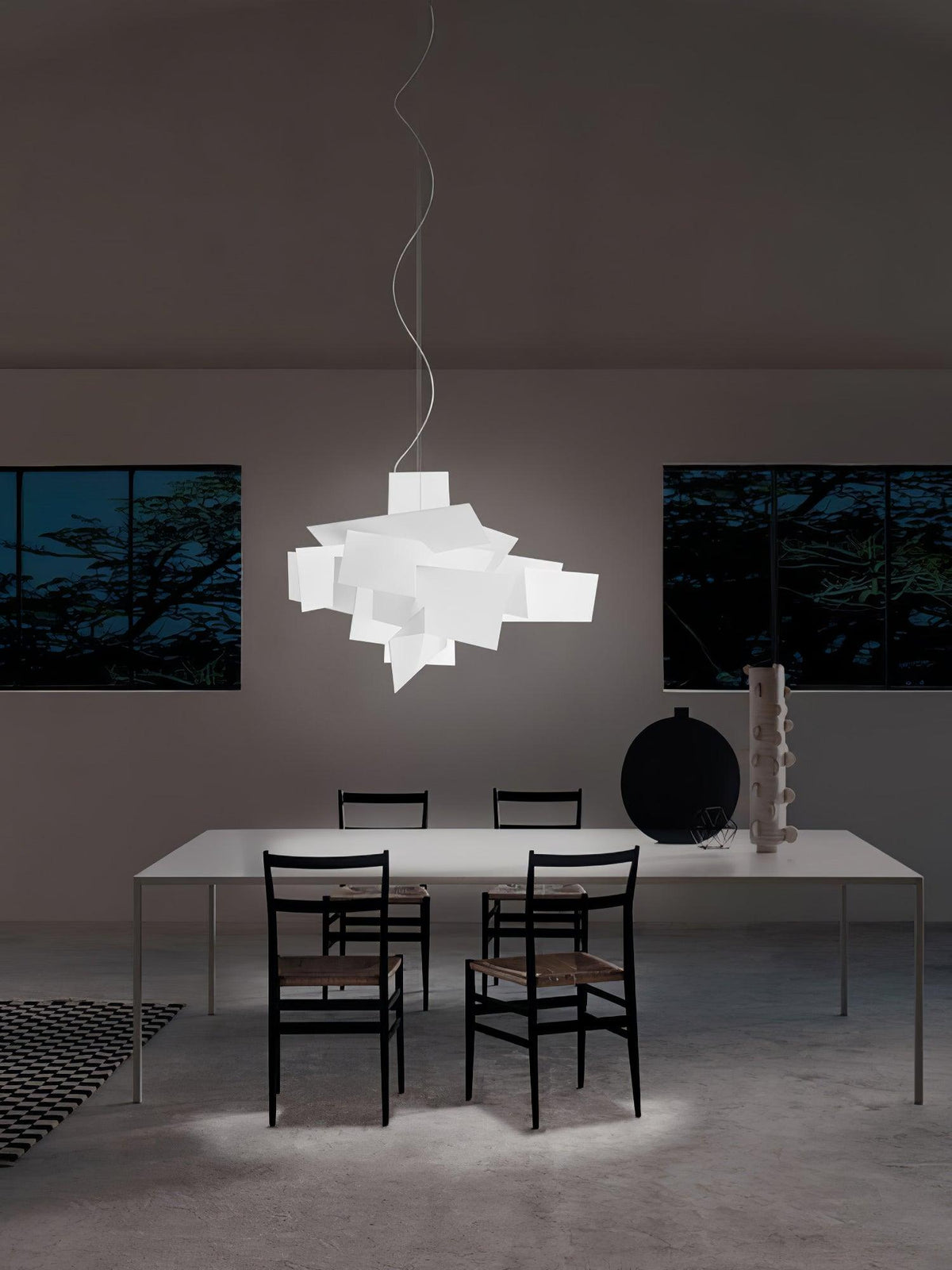 Ultalus Origami Starburst Pendant Light