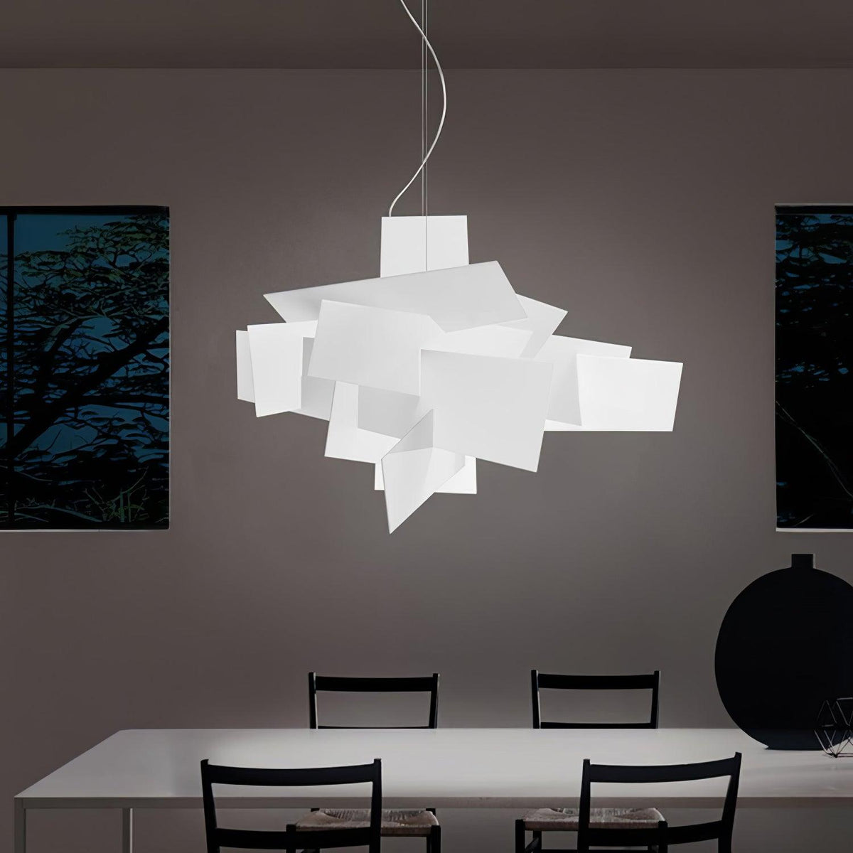 Ultalus Origami Starburst Pendant Light