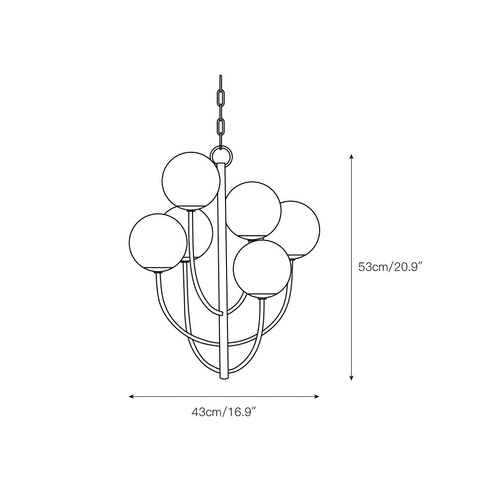Kvennuvyu Chandelier