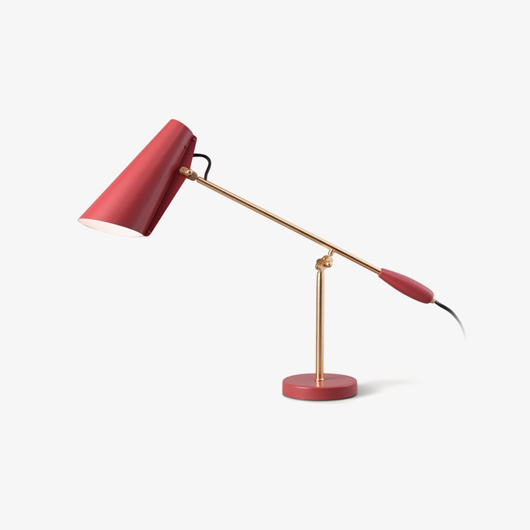 Orbix Steel Mid-Century Table Lamp - Neutral Decor