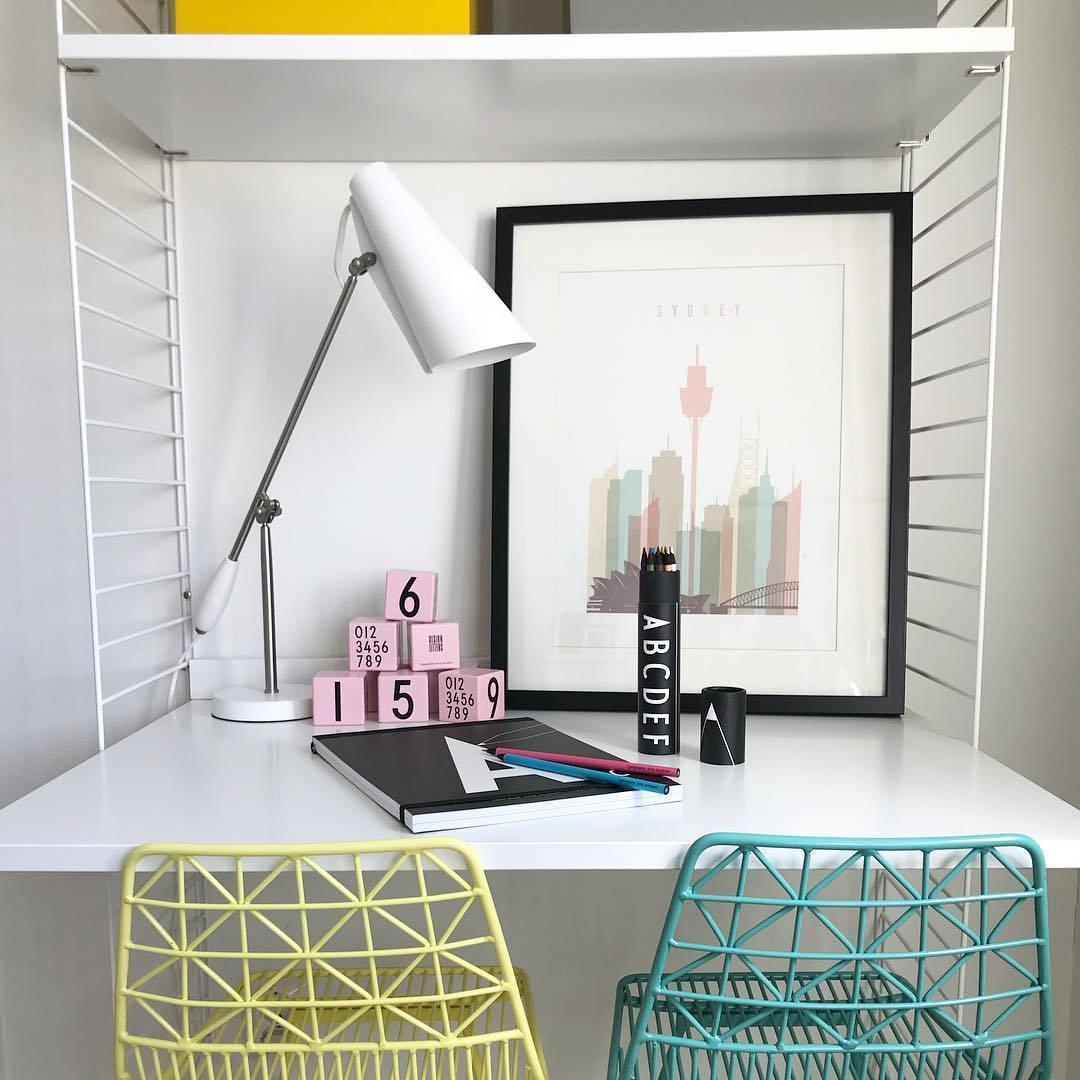 Orbix Steel Mid-Century Table Lamp - Neutral Decor