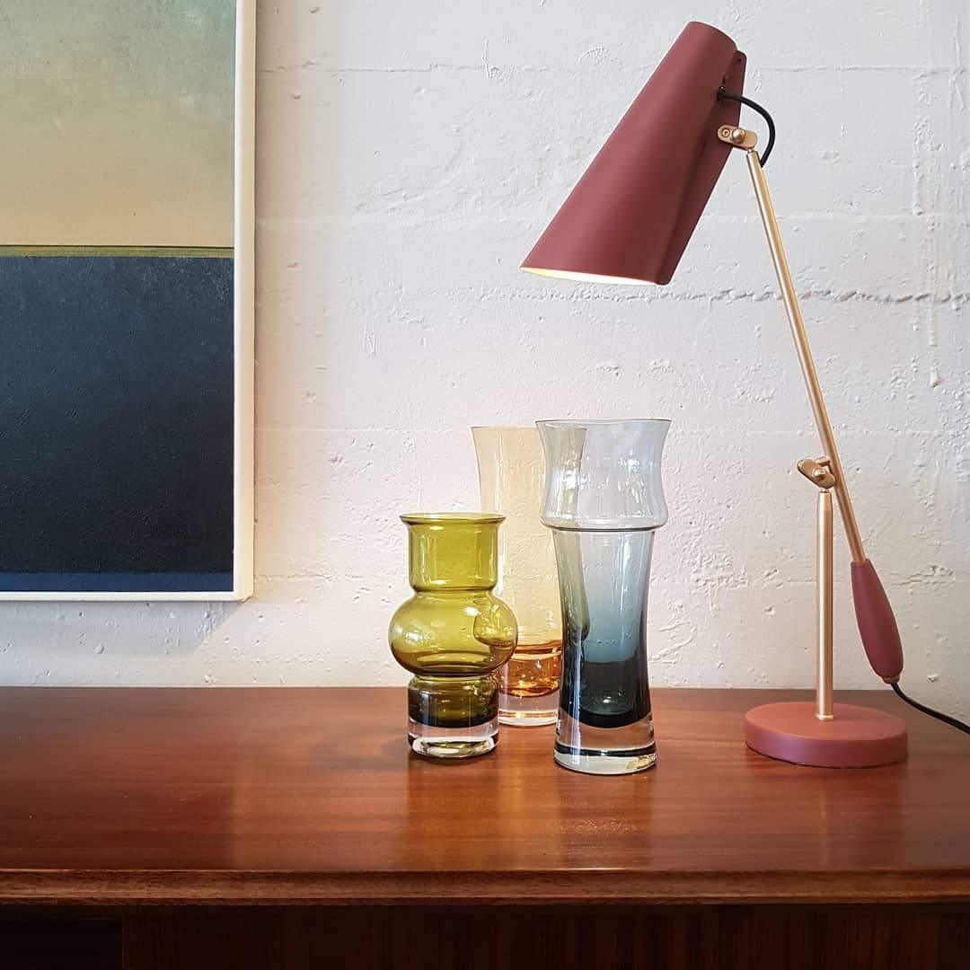 Orbix Steel Mid-Century Table Lamp - Neutral Decor