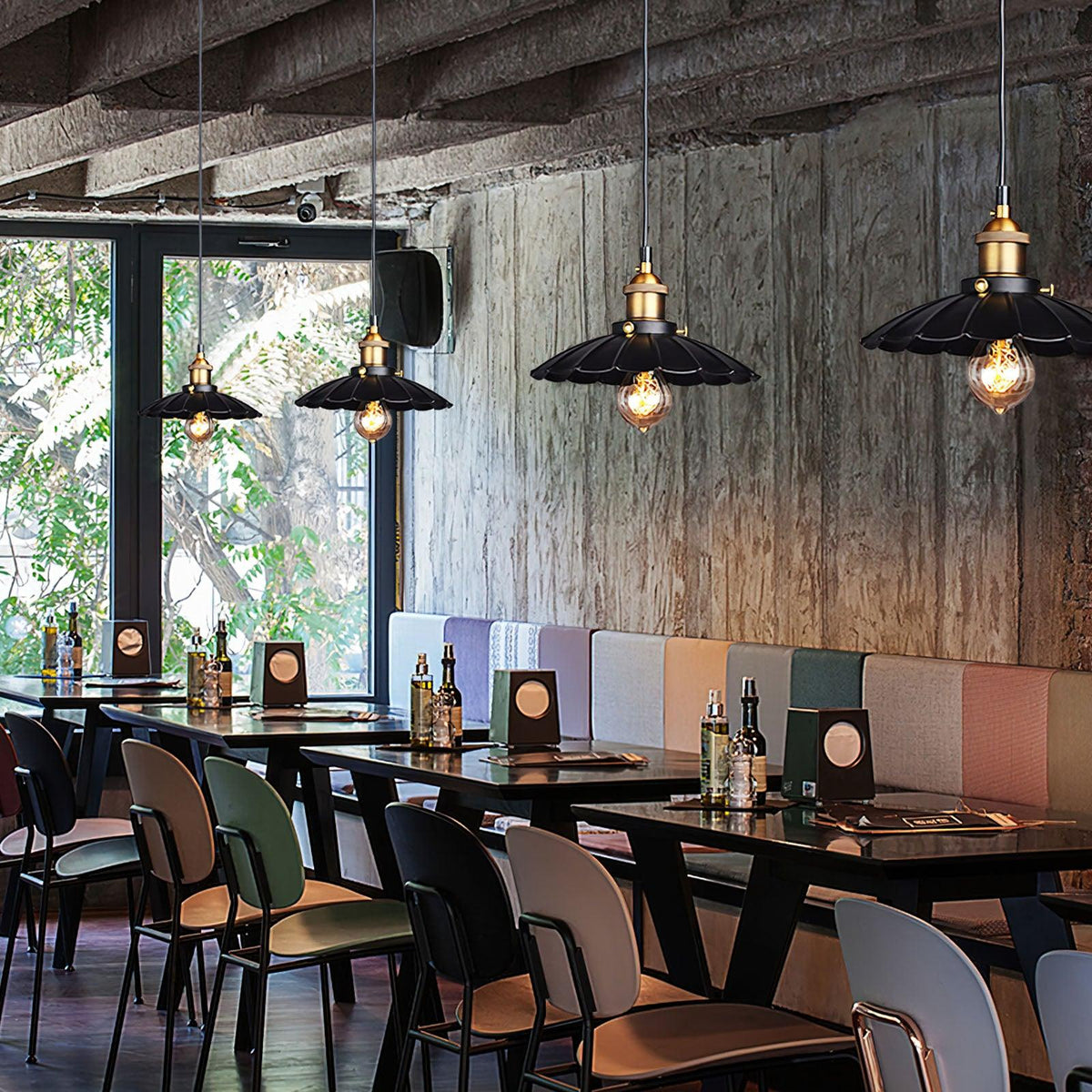 Valaine Contemporary Iron Pendant Light