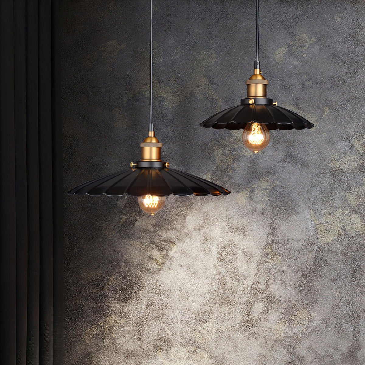 Valaine Contemporary Iron Pendant Light