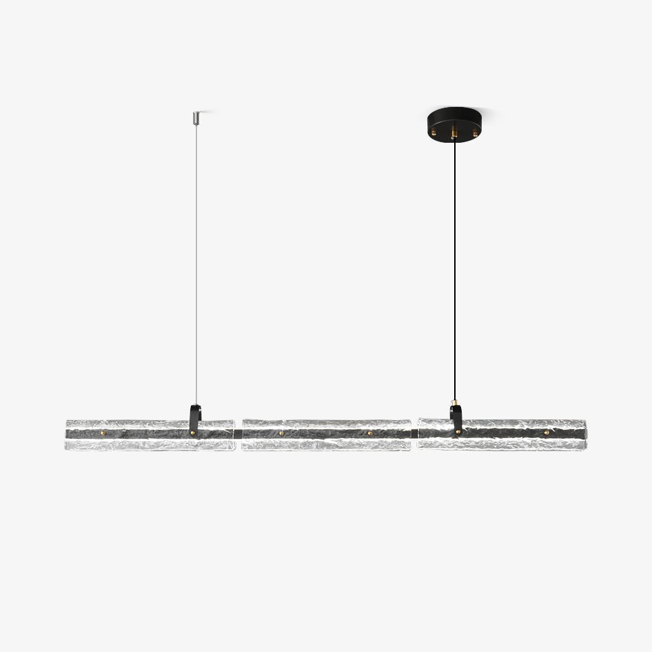 Cedorisra Luxury Ice Black Glass Pendant Lamp