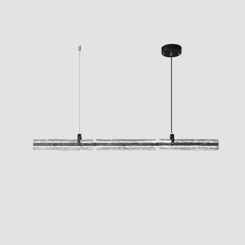 Cedorisra Luxury Ice Black Glass Pendant Lamp