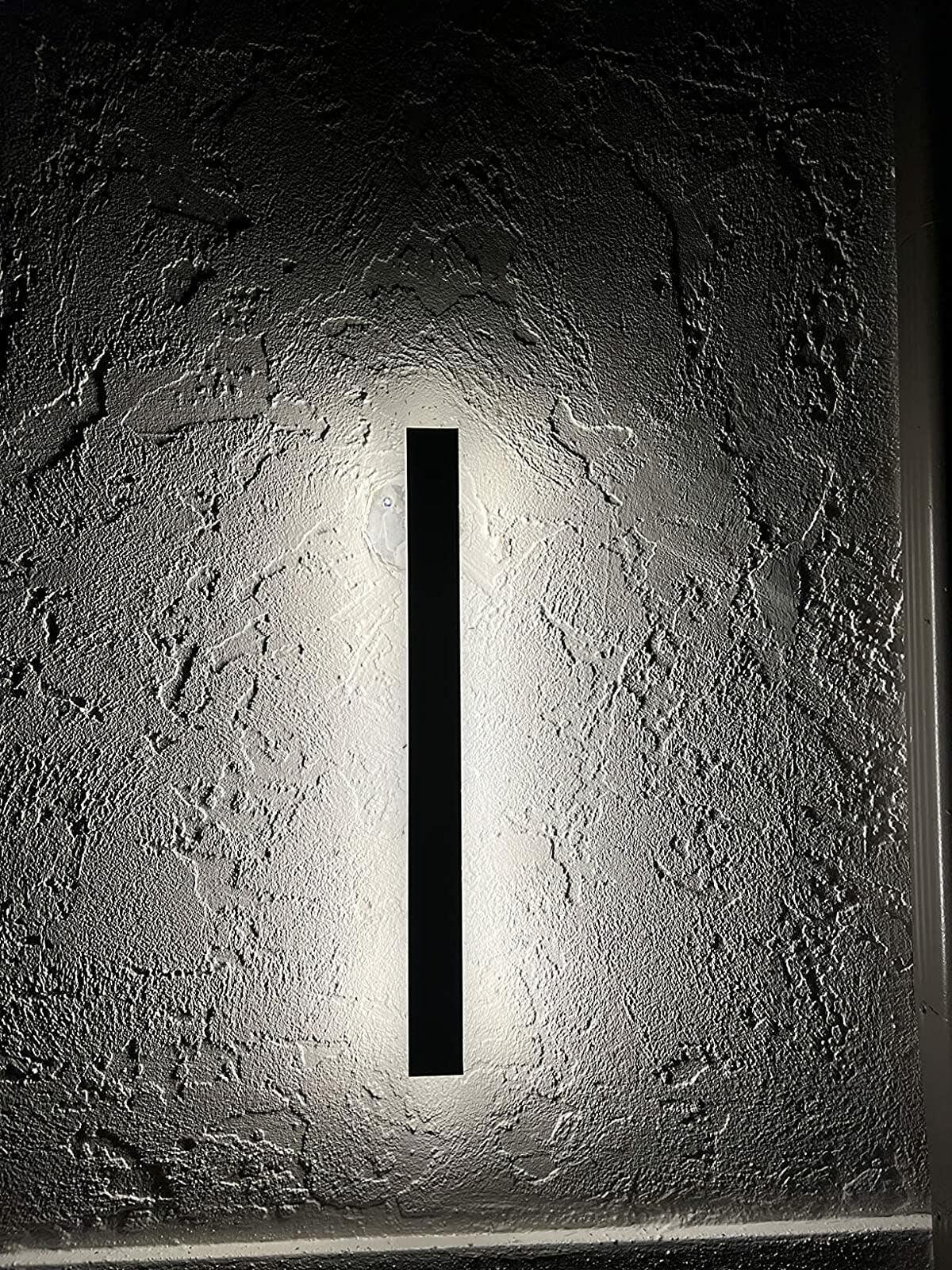 Renalira Long Strip Solar Outdoor Sconce