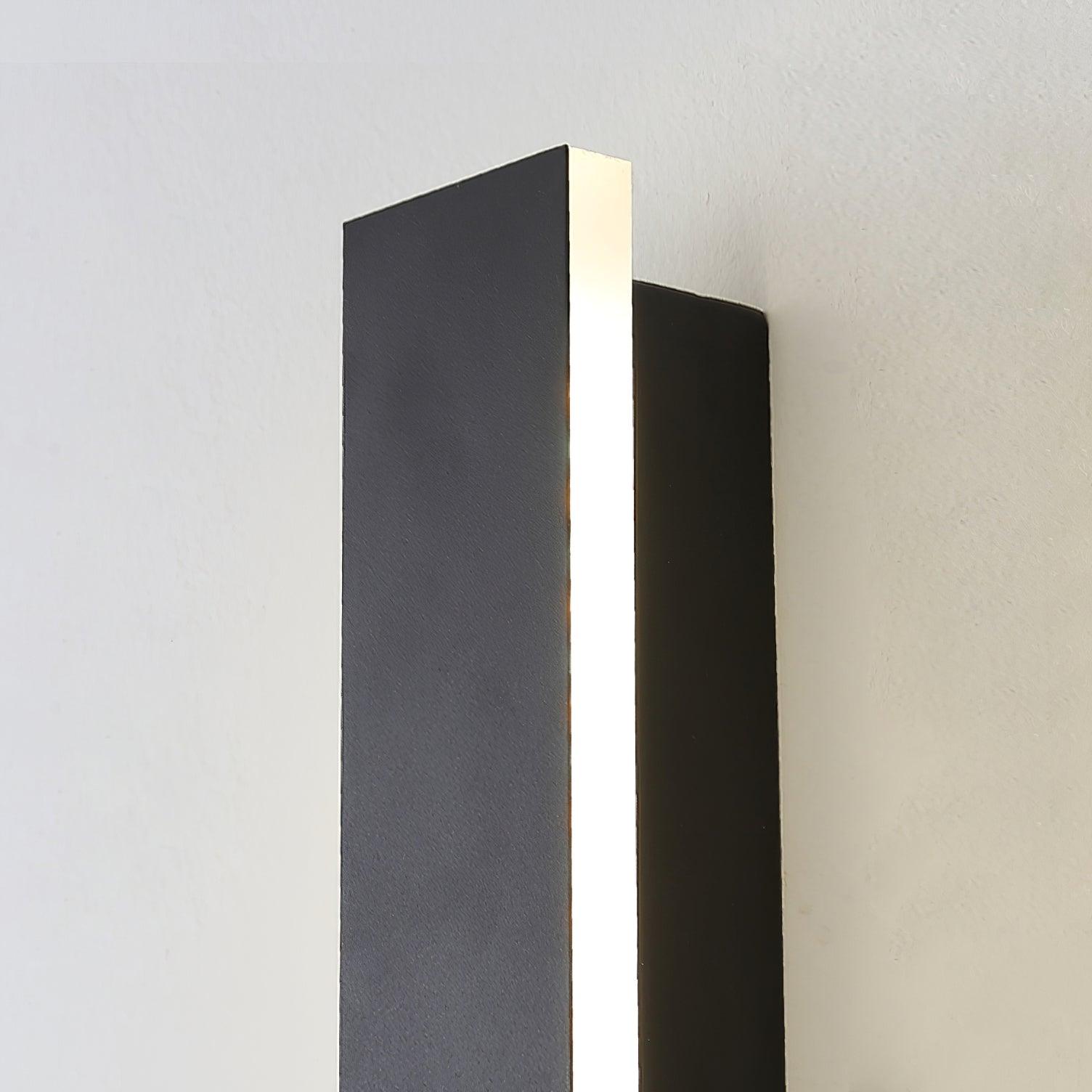 Renalira Long Strip Solar Outdoor Sconce