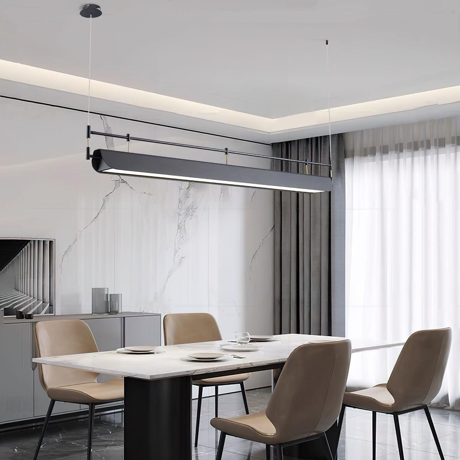 Terianora Chandelier Black Roof LED