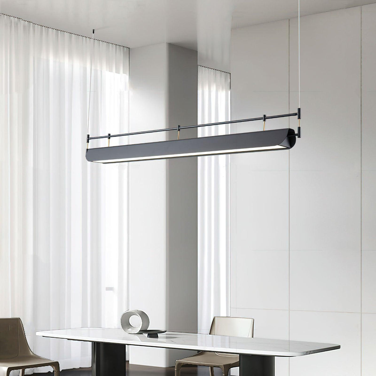 Terianora Chandelier Black Roof LED