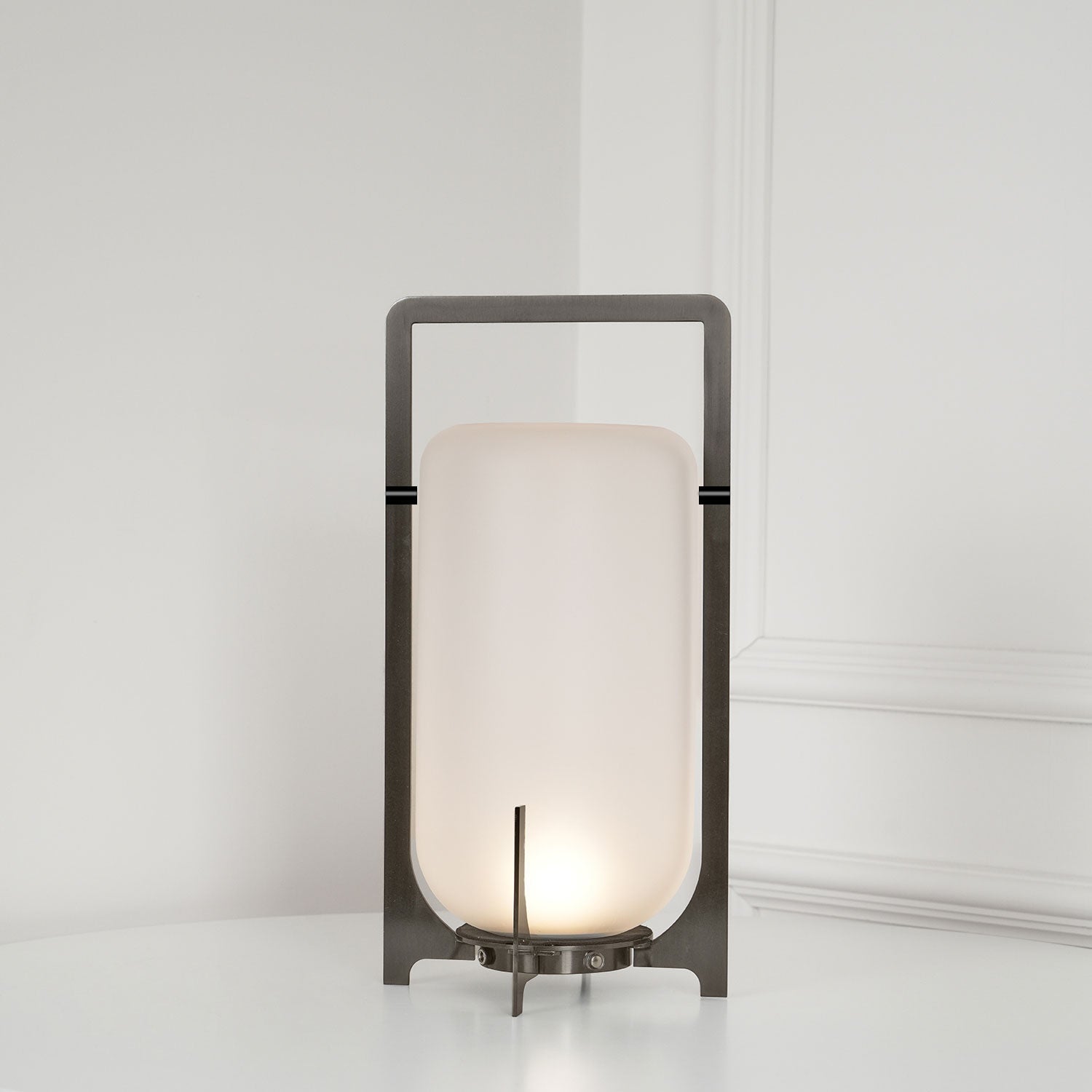 Orinenelle Steel Plastic Minimalist Table Lamp